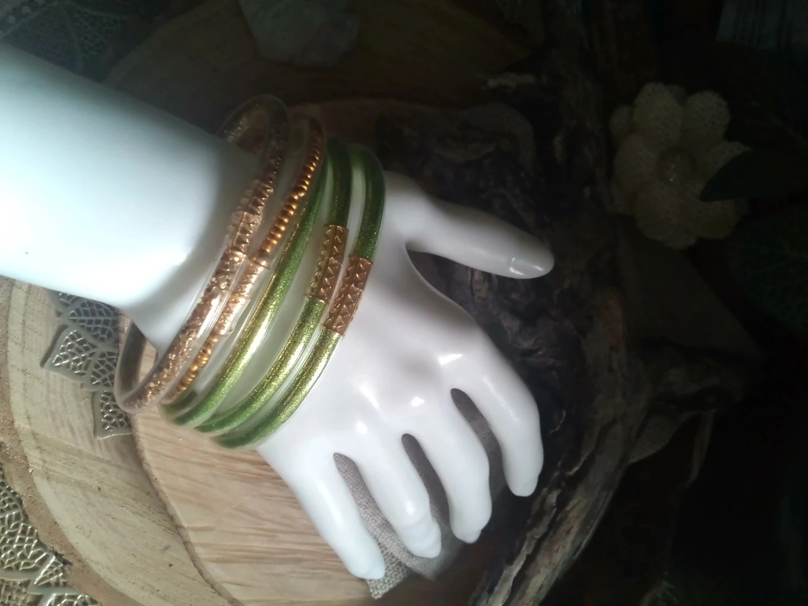 Lot de 5 bracelets bohèmes lumineux – photo 2